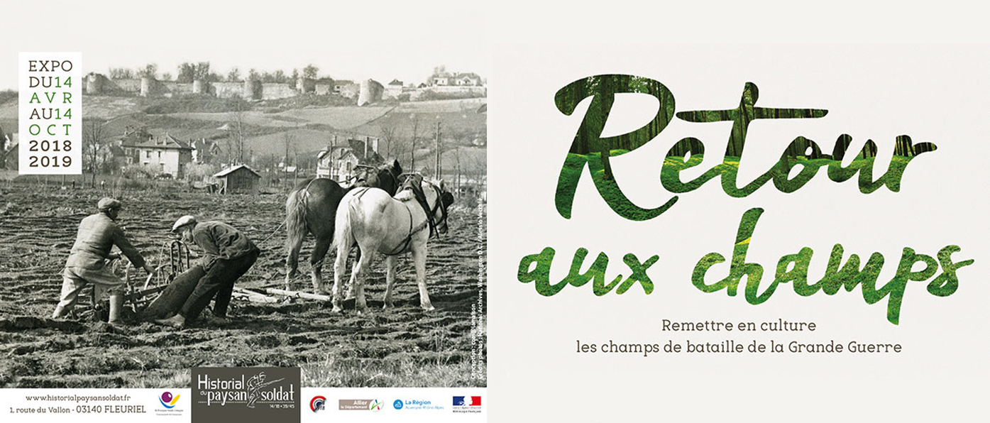 Étiquette Historial du paysan soldat A l'eau de Vichy