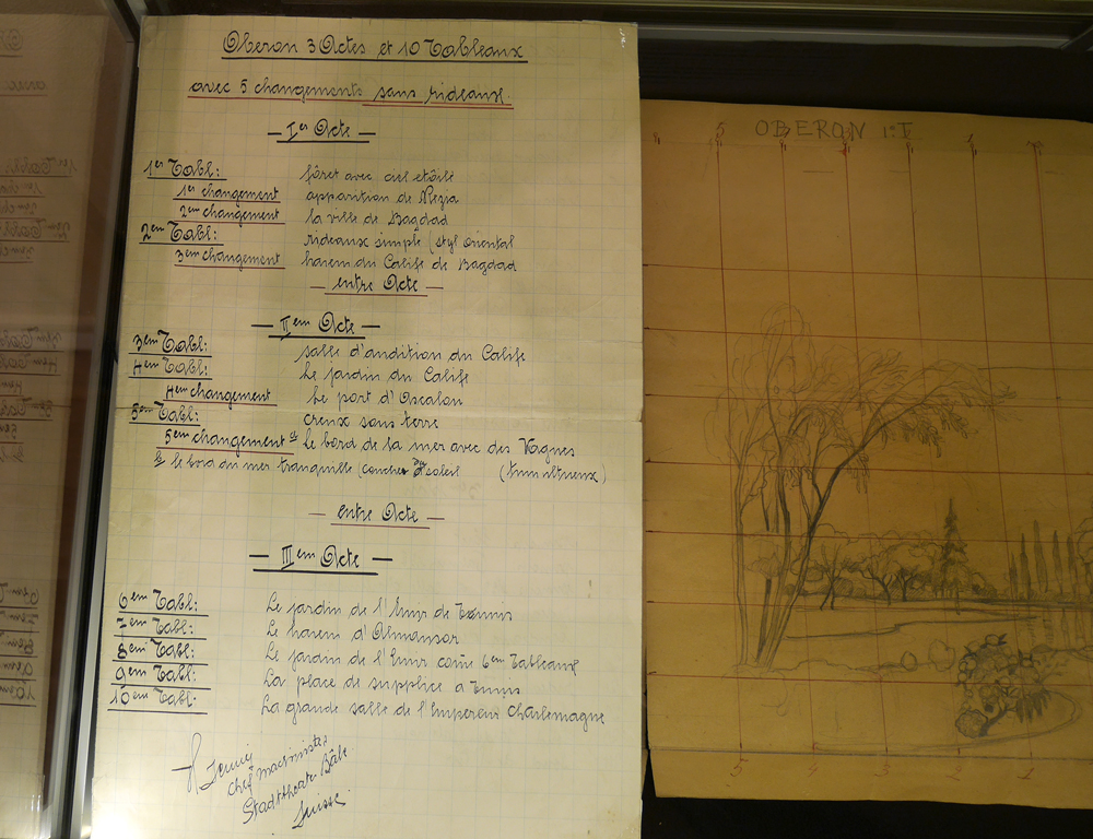 exposition D’une scène à l’autre, l’Opéra romantique à travers l’Europe au Musée de l'Opéra de Vichy