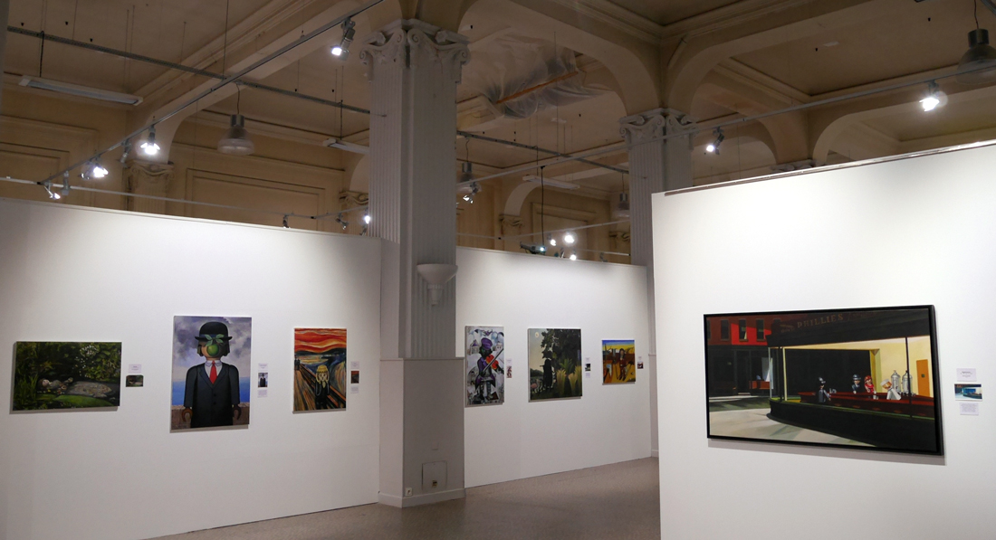 Exposition à Vichy LE MUSÉE DÉTOURNÉ de Pierre-Adrien SOLLIER