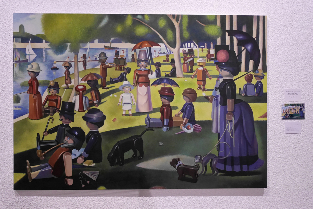 Exposition à Vichy LE MUSÉE DÉTOURNÉ de Pierre-Adrien SOLLIER