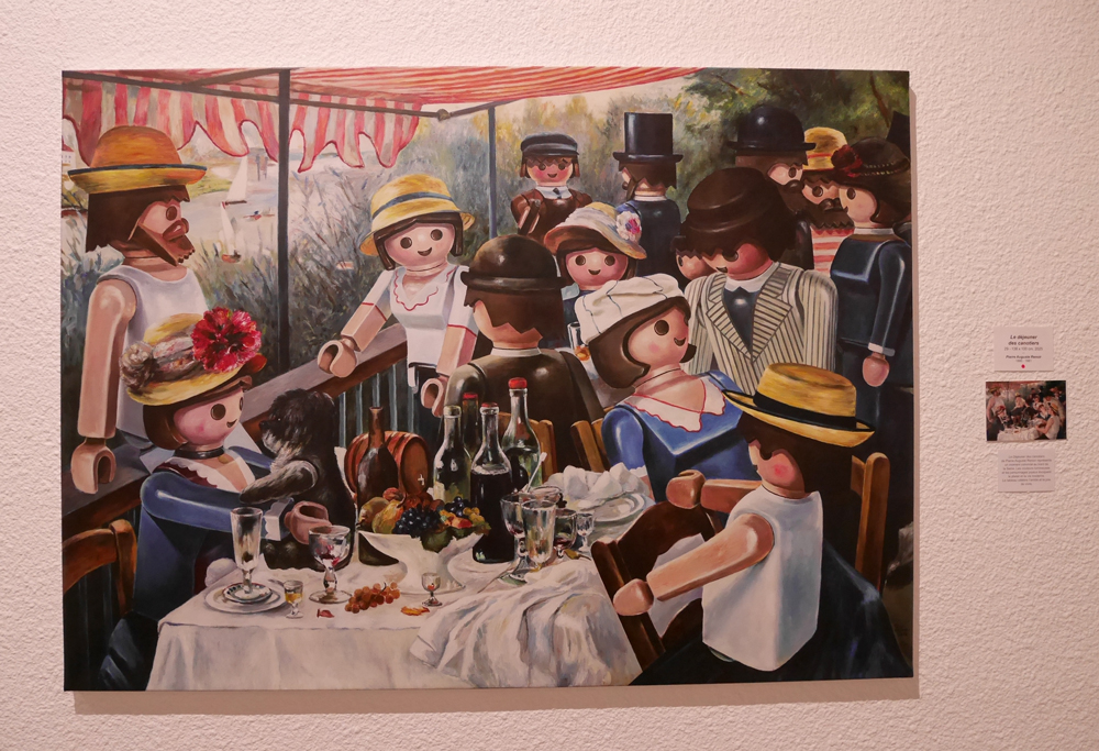 Exposition à Vichy LE MUSÉE DÉTOURNÉ de Pierre-Adrien SOLLIER