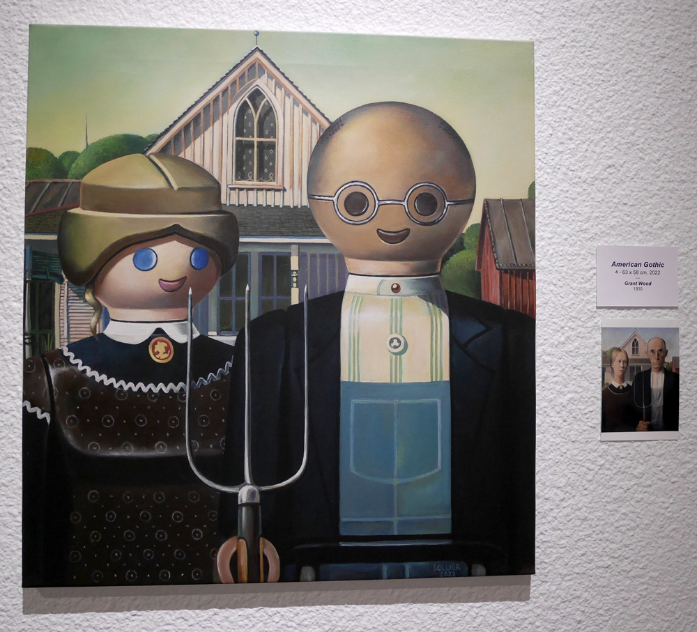 Exposition à Vichy LE MUSÉE DÉTOURNÉ de Pierre-Adrien SOLLIER