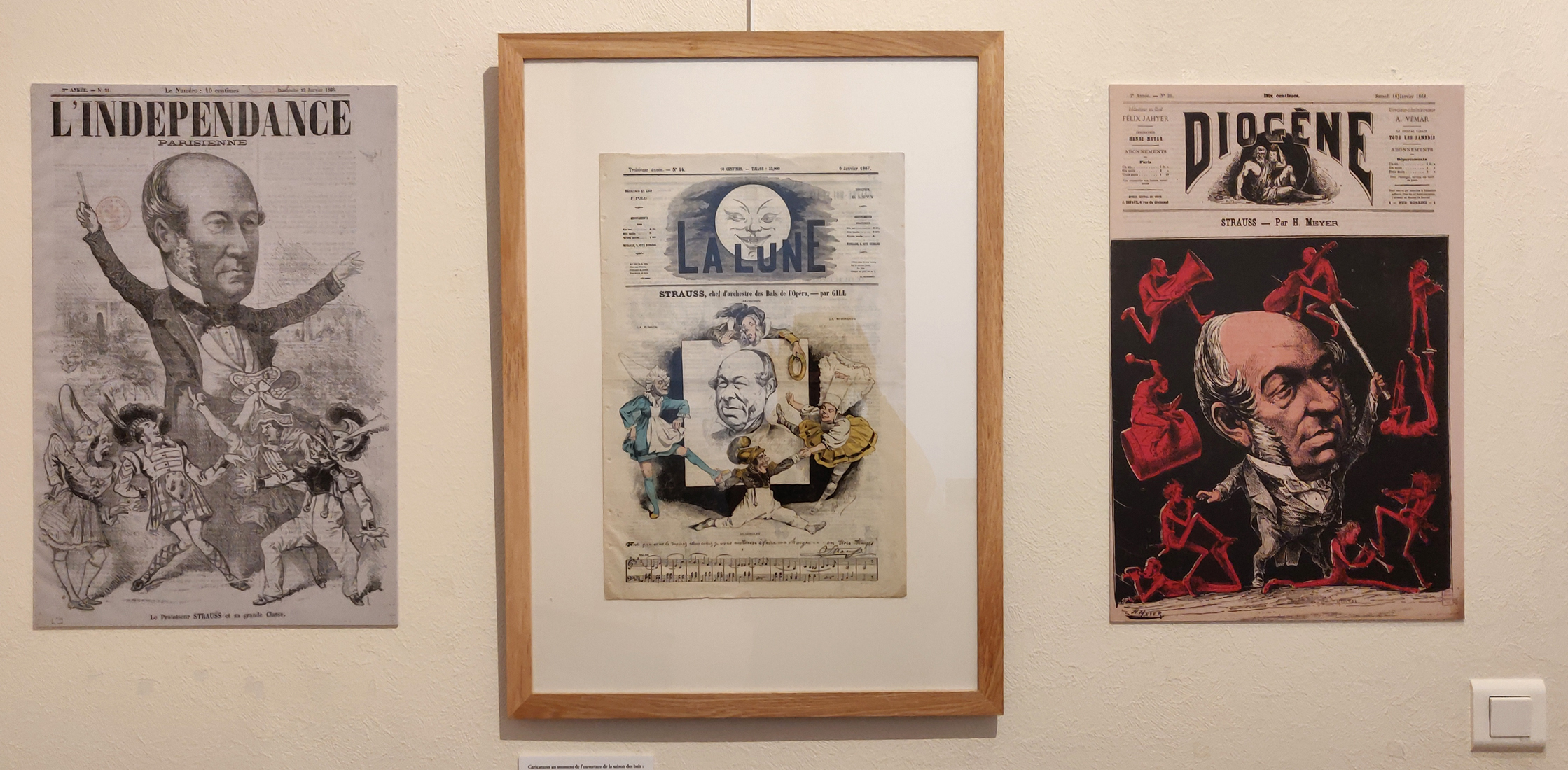 Exposition "Isaac Strauss" au Musée de l'Opéra de Vichy