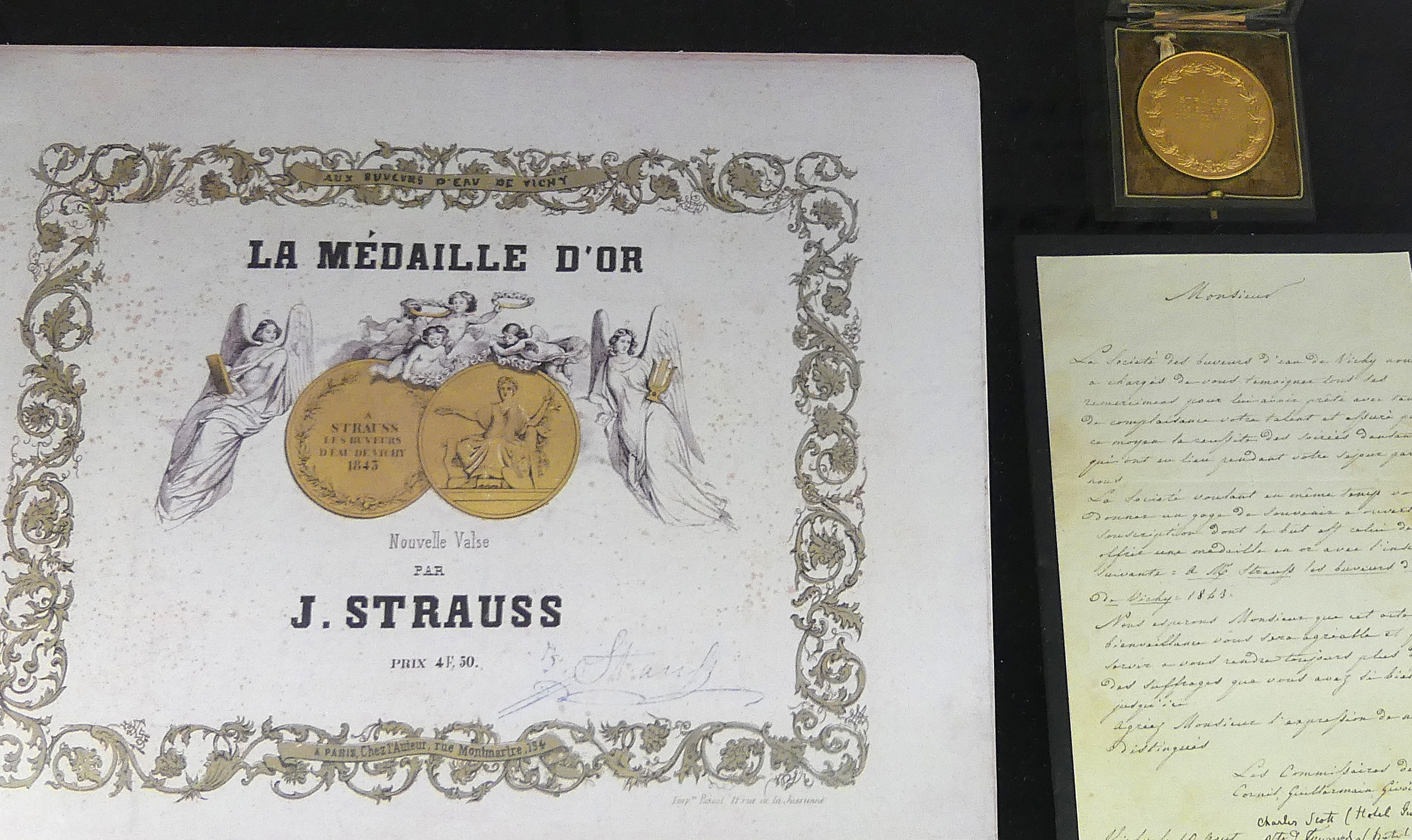Exposition "Isaac Strauss" au Musée de l'Opéra de Vichy