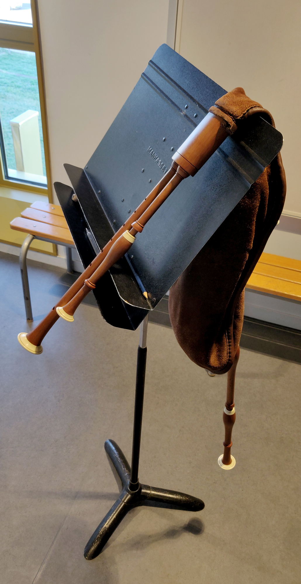 Ma première année de cornemuse au Conservatoire de Vichy