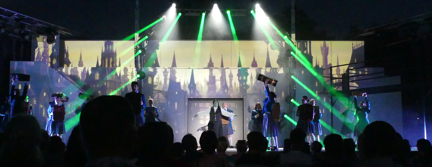 Sur un air de Wicked, la comédie musicale de Sanssat