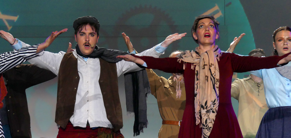 Sur un air de Wicked, la comédie musicale de Sanssat