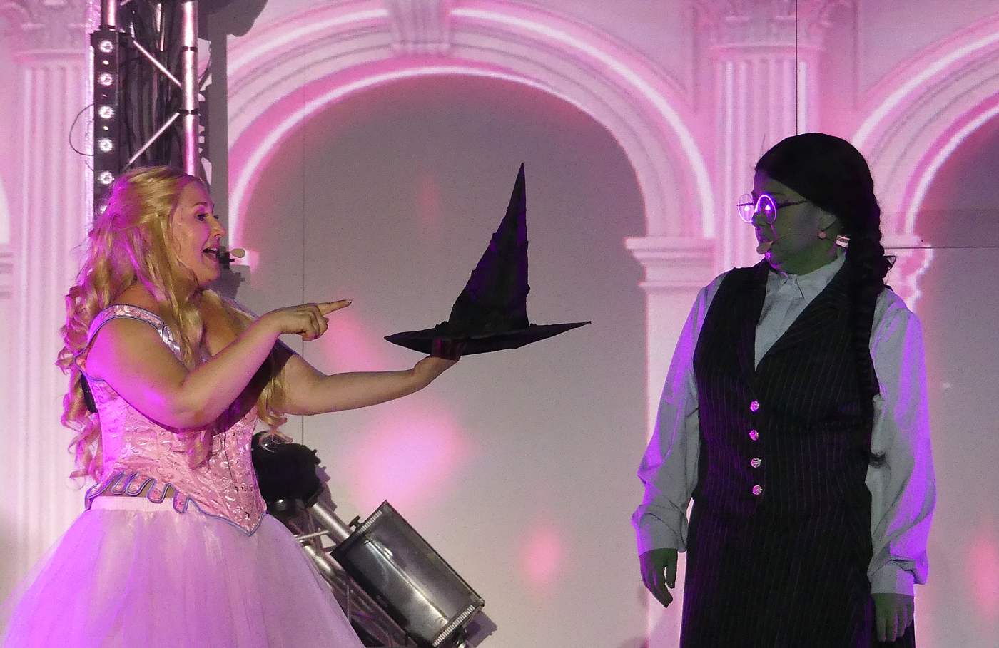 Sur un air de Wicked, la comédie musicale de Sanssat