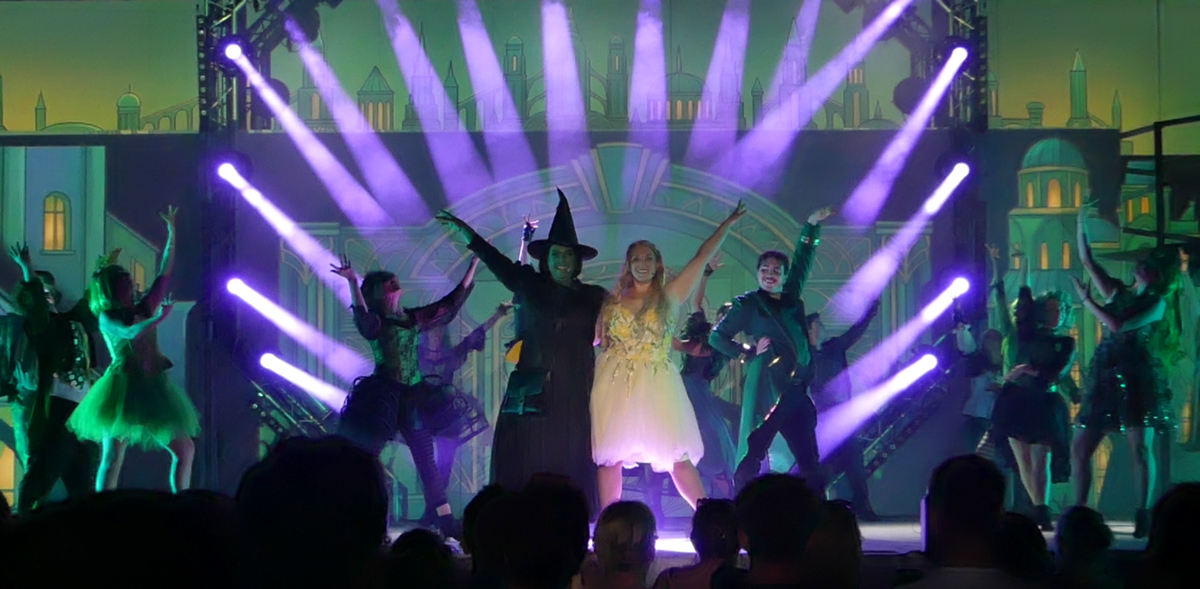 Sur un air de Wicked, la comédie musicale de Sanssat